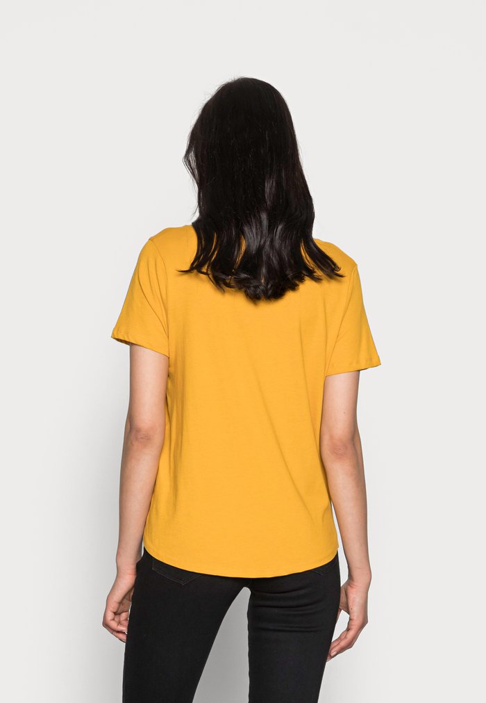 T Chemises Anna Field BASIC Jaune Femme | EMP-7858490